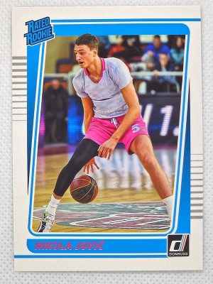 2022 Panini Chronicles Draft Picks – Donruss Rated Rookies Pink #10 Nikola Jovic