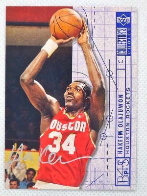 1994-95 Collector’s Choice – Silver Signature #381 Hakeem Olajuwon