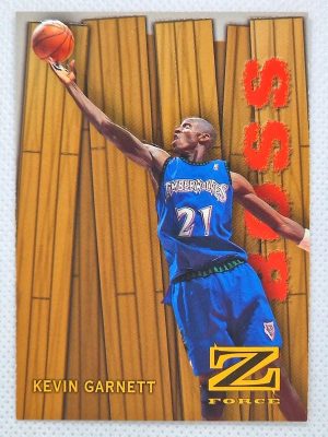 1997-98 SkyBox Z-Force – Boss #5 /B Kevin Garnett