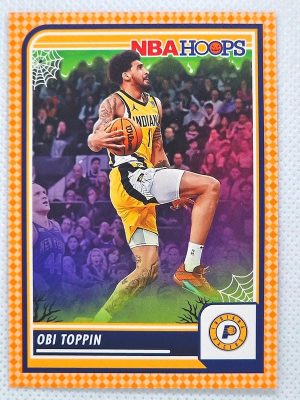 2023-24 Hoops Haunted Hoops – Orange #46 Obi Toppin