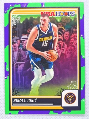 2023-24 Hoops Haunted Hoops – Slime #1 Nikola Jokic