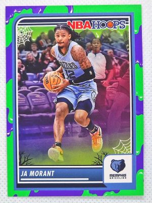 2023-24 Hoops Haunted Hoops – Slime #102 Ja Morant