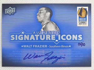 2011 Upper Deck Las Vegas Industry Summit – Icons #LV-WF Walt Frazier AU SN10