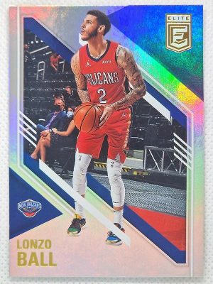 2020-21 Panini Donruss Elite #89 Lonzo Ball