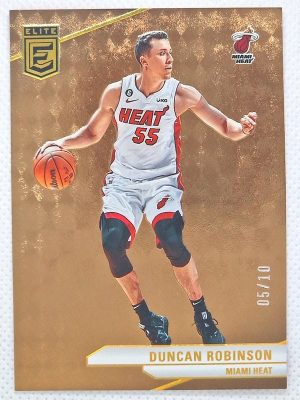 2023-24 Donruss Elite – Gold #52 Duncan Robinson SN10