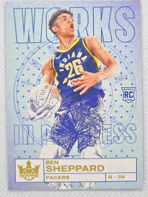 2023-24 Panini Court Kings – Works in Progress #24 Ben Sheppard