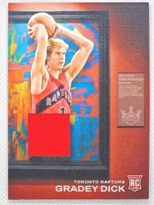 2023-24 Panini Court Kings – Debut Showcase Memorabilia #DSM-DIC Gradey Dick MEM