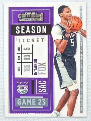 2020-21 Panini Contenders #88 De’Aaron Fox