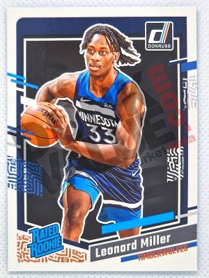 2023-24 Donruss #209 Leonard Miller RR, RC