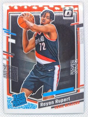2023-24 Donruss Optic #248 Rayan Rupert RR, RC