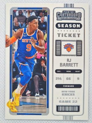 2022-23 Panini Contenders – Season Ticket Retail #19 RJ Barrett