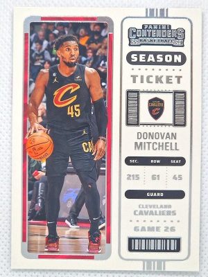 2022-23 Panini Contenders – Season Ticket Retail #39 Donovan Mitchell