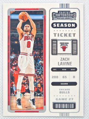 2022-23 Panini Contenders – Season Ticket Retail #42 Zach LaVine