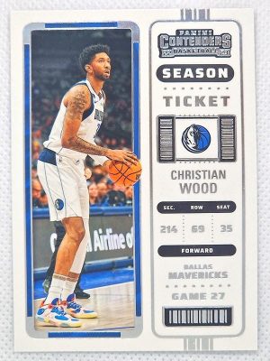 2022-23 Panini Contenders – Season Ticket Retail #51 Christian Wood