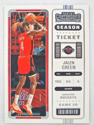 2022-23 Panini Contenders – Season Ticket Retail #70 Jalen Green