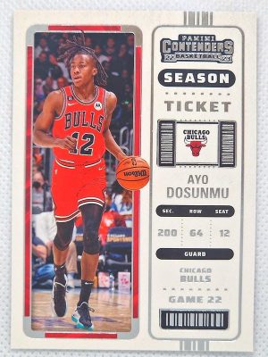 2022-23 Panini Contenders – Season Ticket Retail #84 Ayo Dosunmu