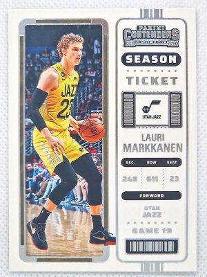 2022-23 Panini Contenders – Season Ticket Retail #87 Lauri Markkanen