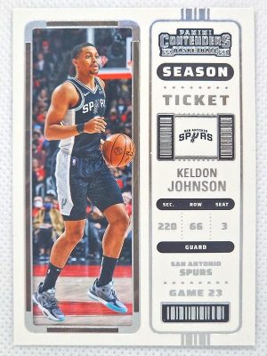 2022-23 Panini Contenders – Season Ticket Retail #97 Keldon Johnson