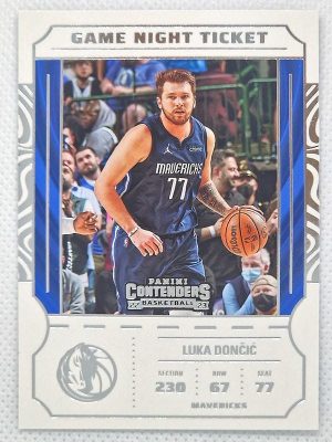 2022-23 Panini Contenders – Game Night Ticket #24 Luka Doncic