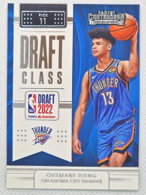 2022-23 Panini Contenders – 2022 Draft Class Contenders #22 Ousmane Dieng