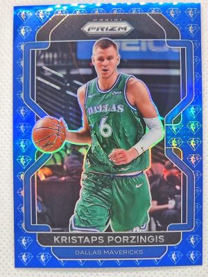 2021-22 Panini Prizm – NBA 75th Anniversary #74 Kristaps Porzingis