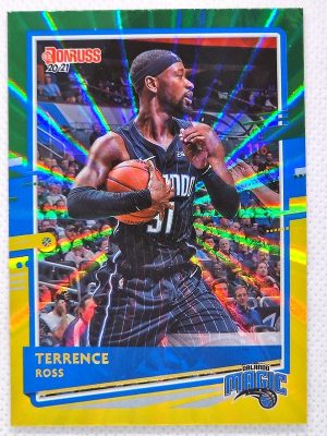 2020-21 Donruss – Holo Green and Yellow Laser #50 Terrence Ross