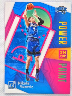 2020-21 Donruss – Power in the Paint #4 Nikola Vucevic