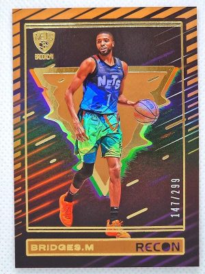 2023-24 Panini Recon – Holo Bronze #54 Mikal Bridges SN299