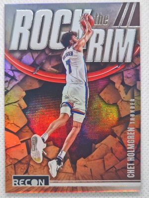 2023-24 Panini Recon – Rock the Rim #9 Chet Holmgren