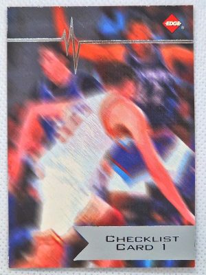 1997 Collector’s Edge #43 Checklist Card 1: 1-15 CL