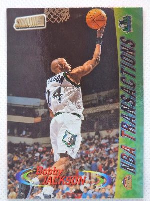 1998-99 Stadium Club #227 Bobby Jackson TRANS