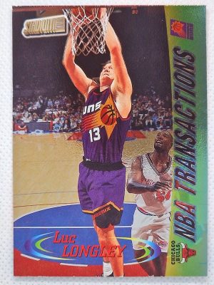 1998-99 Stadium Club #228 Luc Longley TRANS