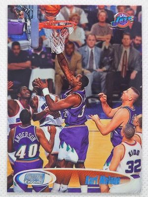 1998-99 Stadium Club – Chrome #SCC20 Karl Malone