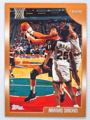 1998-99 Topps #16 Arvydas Sabonis