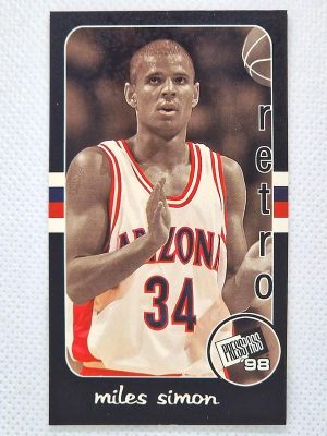 1998 Press Pass Double Threat – Retros #RT-28 Miles Simon