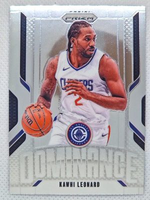 2024-25 Panini Prizm – Dominance #18 Kawhi Leonard