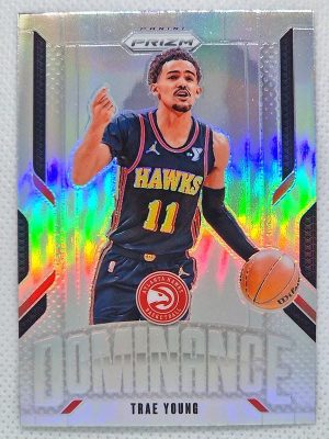 2024-25 Panini Prizm – Dominance Prizms Silver #20 Trae Young
