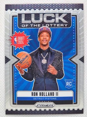 2024-25 Panini Prizm – Luck of the Lottery #4 Ron Holland II