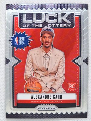2024-25 Panini Prizm – Luck of the Lottery #6 Alexandre Sarr