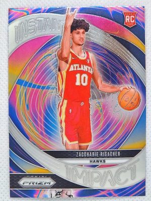 2024-25 Panini Prizm – Instant Impact #21 Zaccharie Risacher