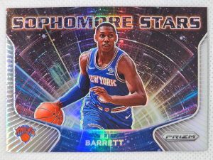 2020-21 Panini Prizm – Sophomore Stars Prizms Silver #7 RJ Barrett
