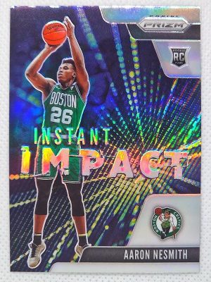 2020-21 Panini Prizm – Instant Impact Prizms Silver #2 Aaron Nesmith