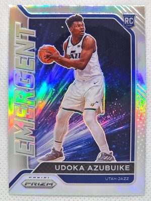 2020-21 Panini Prizm – Emergent Prizms Silver #28 Udoka Azubuike