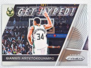 2017-18 Panini Prizm – Get Hyped! #GH-GA Giannis Antetokounmpo