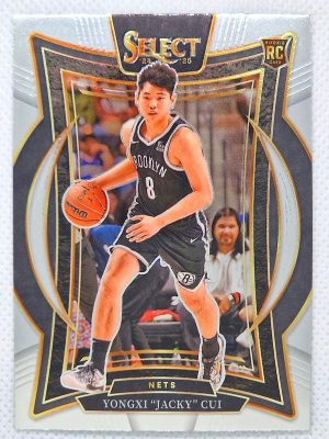 2024-25 Panini Select #94 Yongxi “Jacky” Cui RC