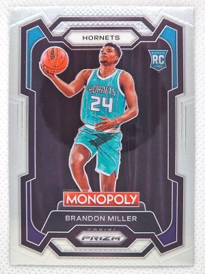 2023-24 Panini Prizm Monopoly #15 Brandon Miller