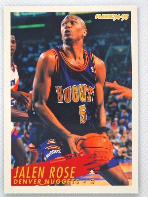 1994-95 Fleer #276 Jalen Rose RC
