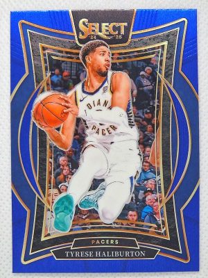 2024-25 Panini Select – Blue (Retail) #64 Tyrese Haliburton