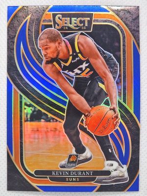 2024-25 Panini Select – Silver Prizm #127 Kevin Durant