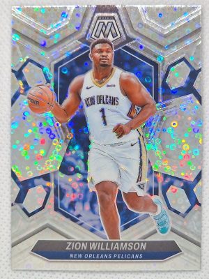 2023-24 Panini Mosaic – Fast Break Silver #32 Zion Williamson
